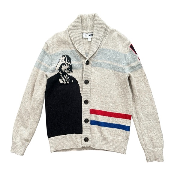 GAP x Star Wars Darth Vader Cardigan Sweater - Picture 2 of 9